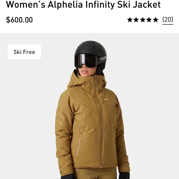 Helly Hanson Women’s Alphelia Infinity Ski Jacket - Picture 1 of 5